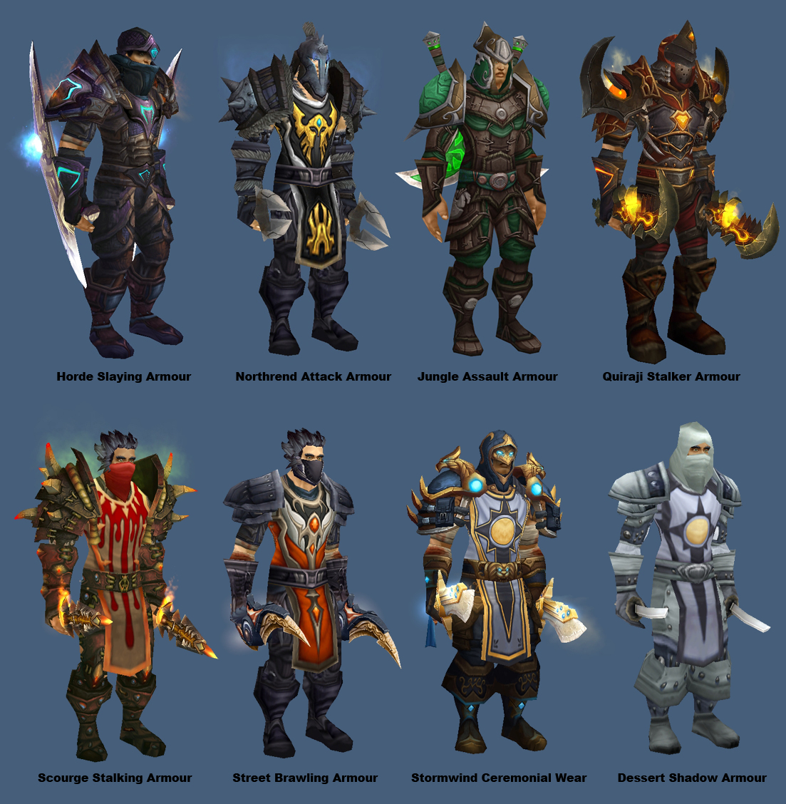 rogue legacy armor sets